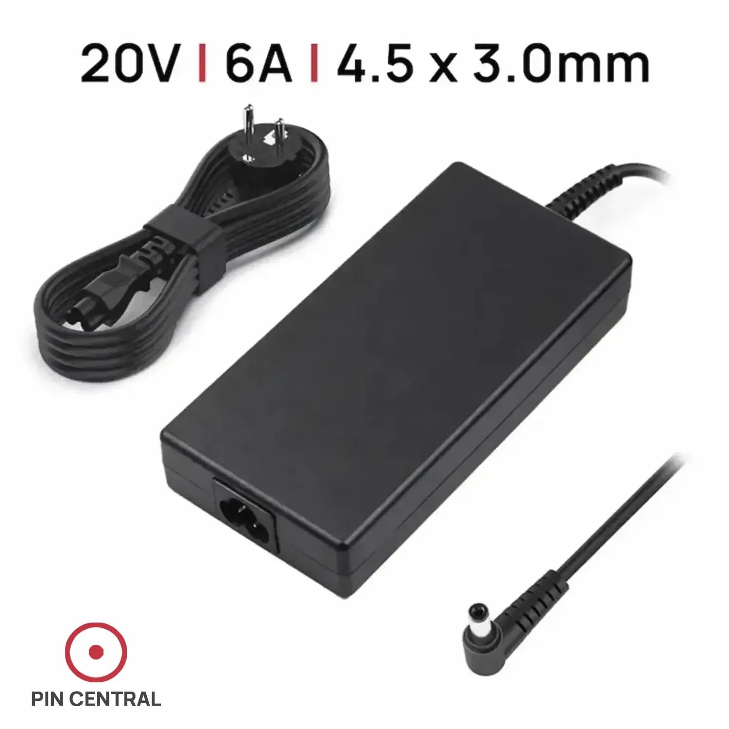 Cargador Para Portátil Chicony A17 Adp120 Con Pin Central