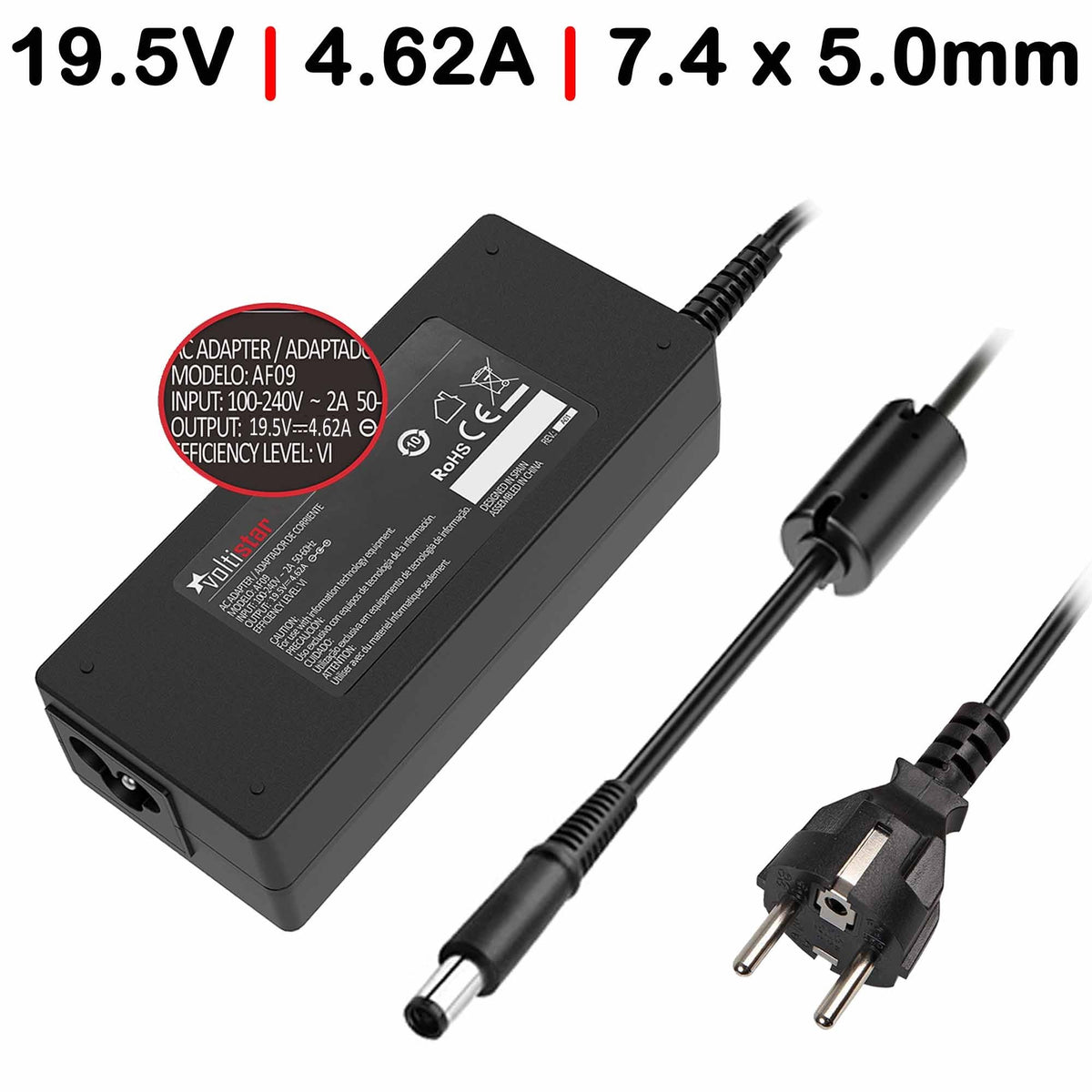 Cargador Para Portátil Dell Studio 1555 19.5V 4.62A 90W