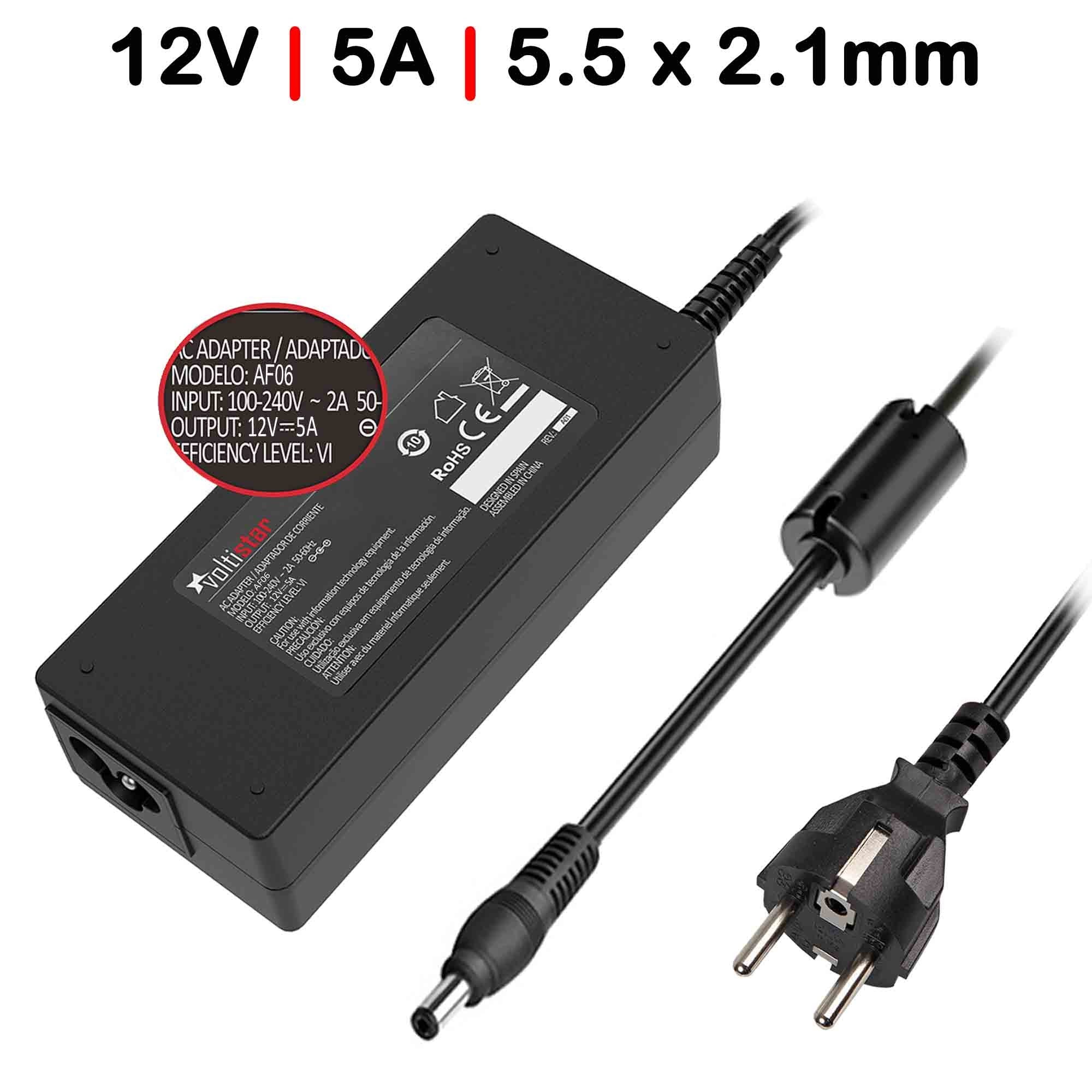 Cargador Para Tft Monitor 12V 5A 60W