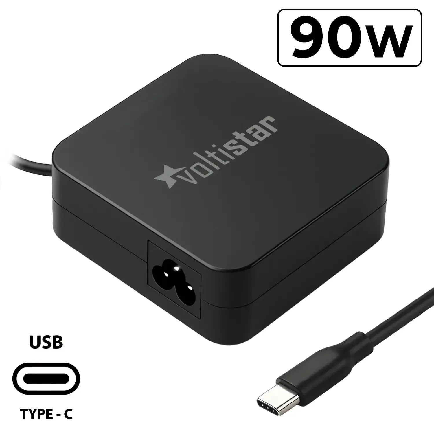 Cargador Usb Tipo-C 5V-3A 9V-3A 90W