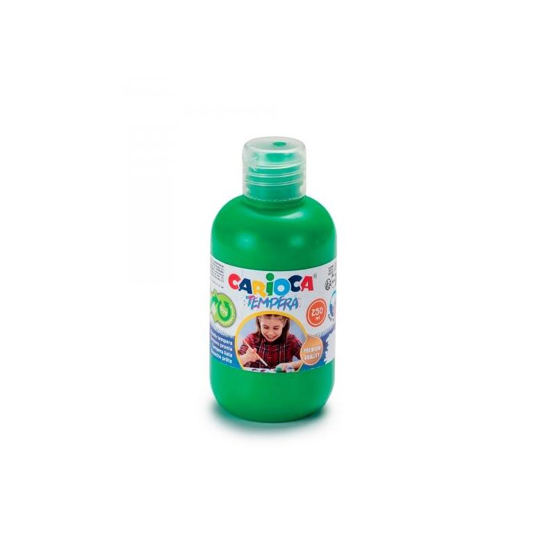 Carioca Pack De 6 Botellas De Tempera - Colores Superlavables - Faciles De Mezclar - Aplicable En Materiales Porosos -