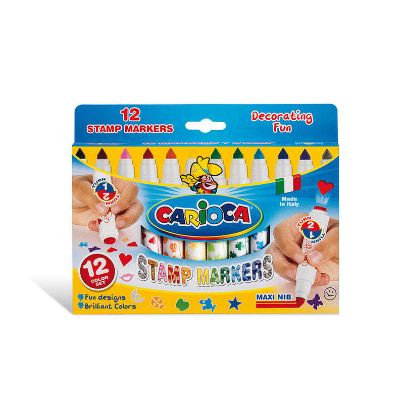 Carioca Stamperello Rotulador Multi Multicolor 12 Pieza(S)