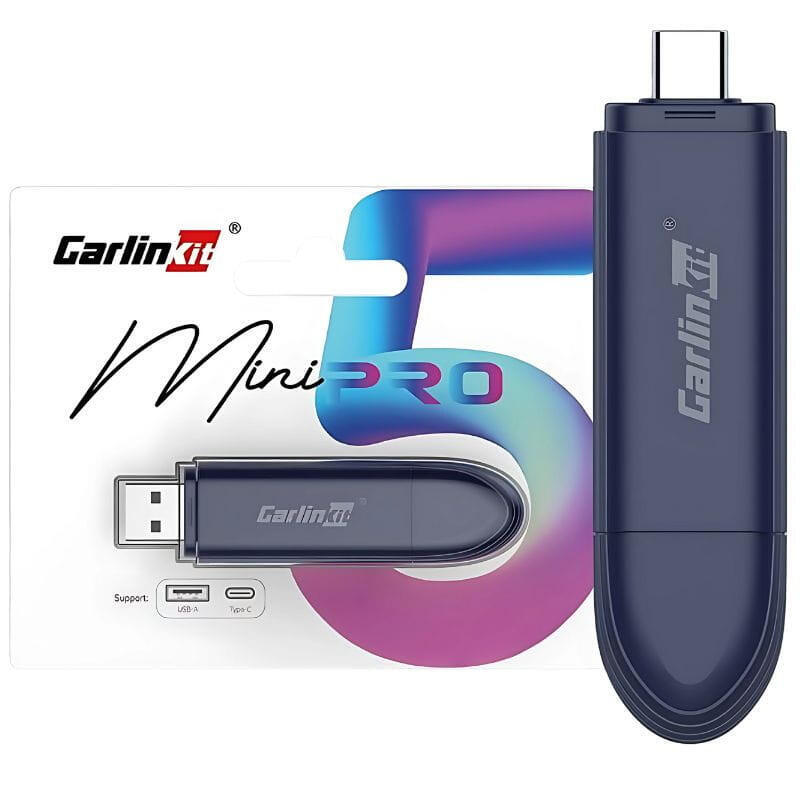 Carlinkit Mini 5 Pro - Adaptador Inalámbrico Carplay Y Android Auto