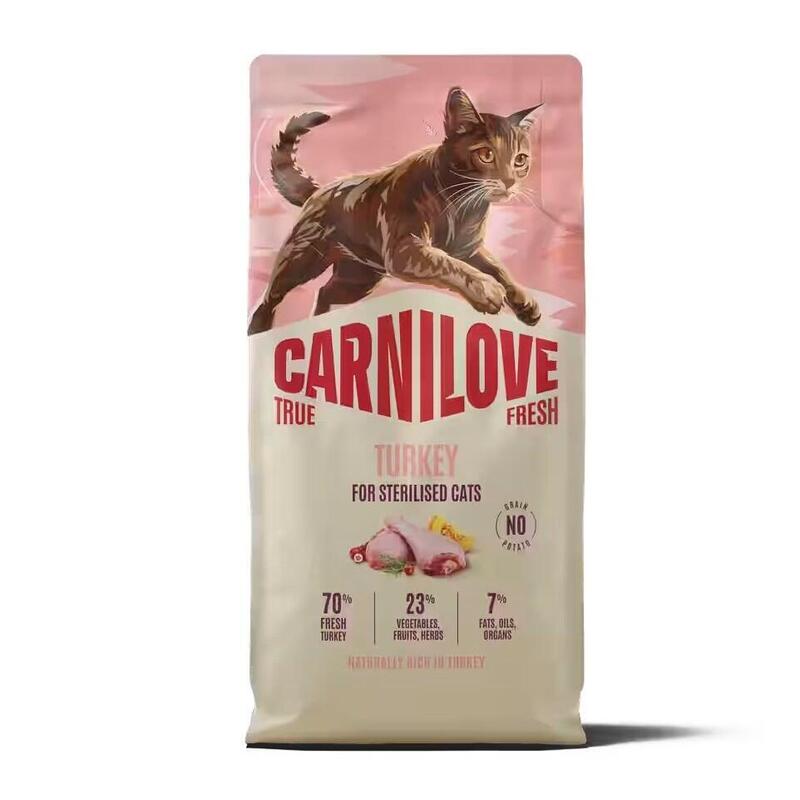 Carnilove True Fresh Cat Dry  Turkey For Sterilised Adult All Breeds 2 Kg