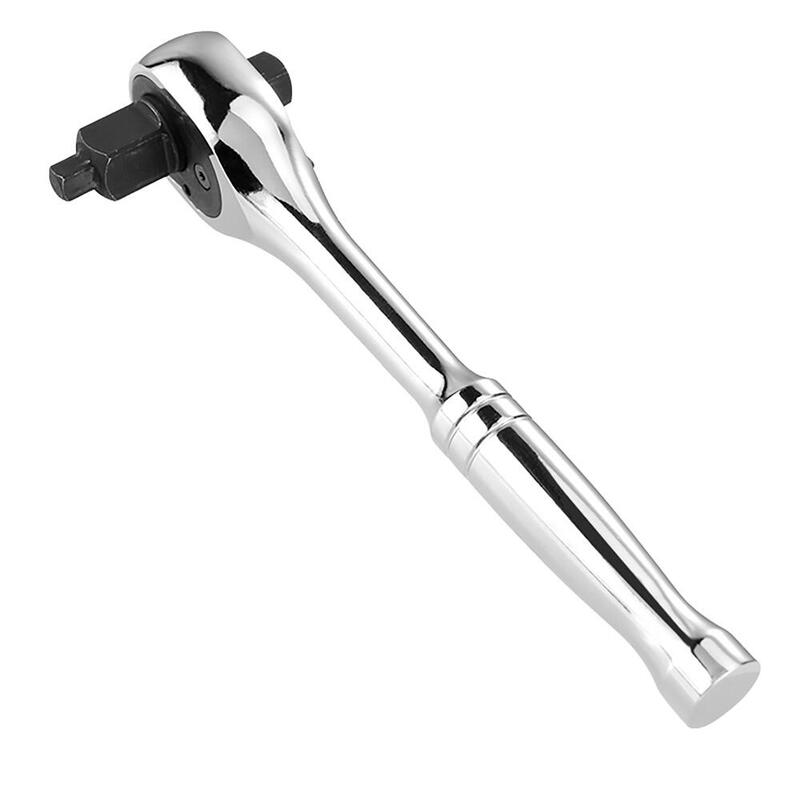 Carraca Cr-V 3 En 1, 1/4" + 3/8" + 1/2"