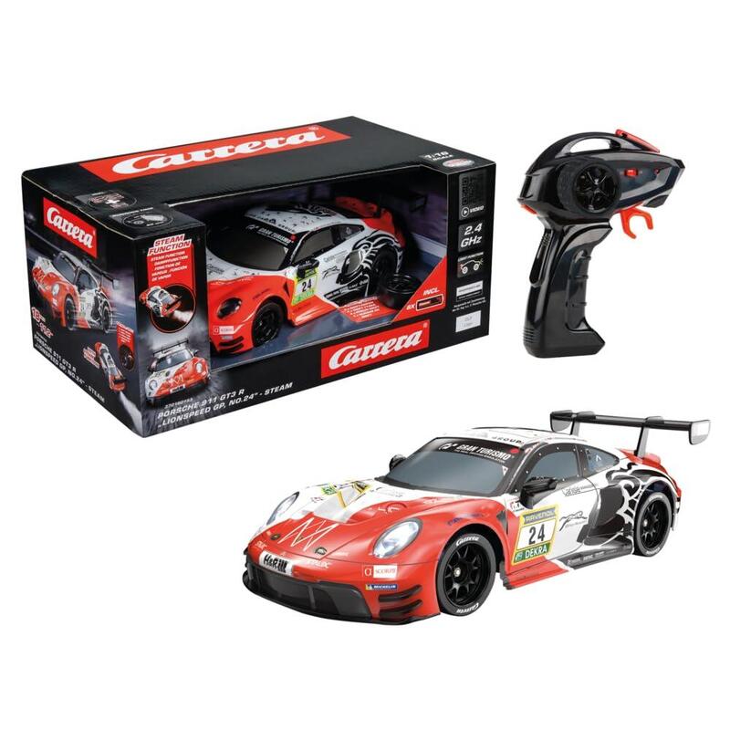 Carrera Rc Radio Control 2,4ghz Porsche 911 Gt3 R "Lionspeed Gp,  No.24"- Steam (Massstab 1:16) 370160153