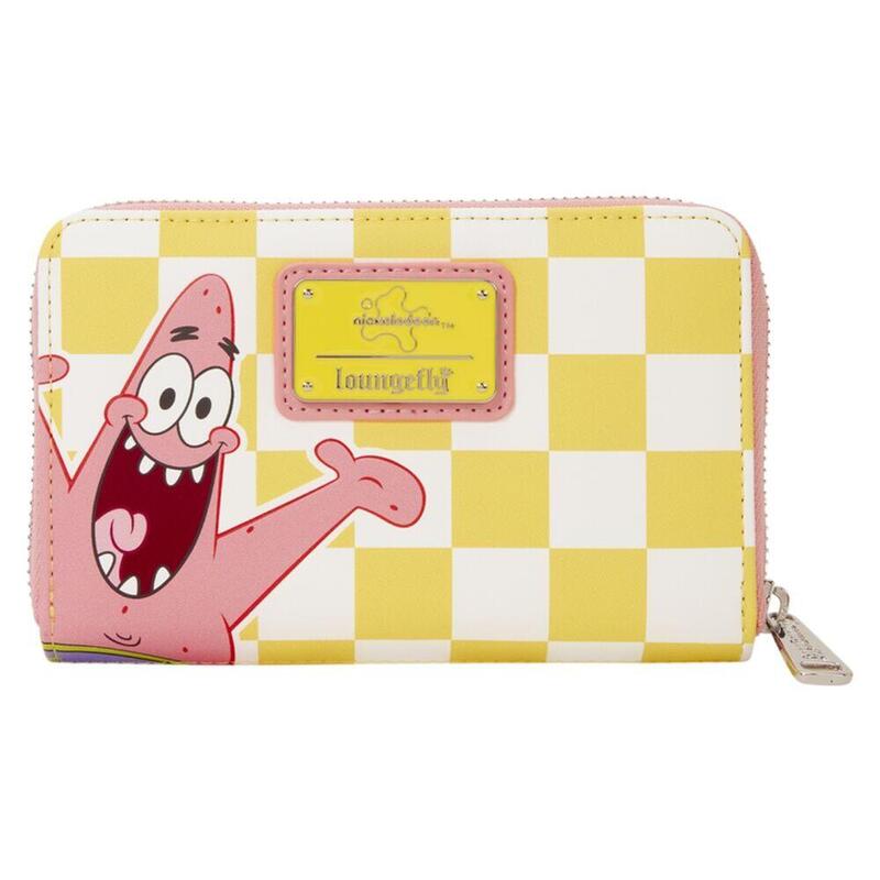 Cartera Spongebob Squarepants & Patrick Star Checkered Loungefly