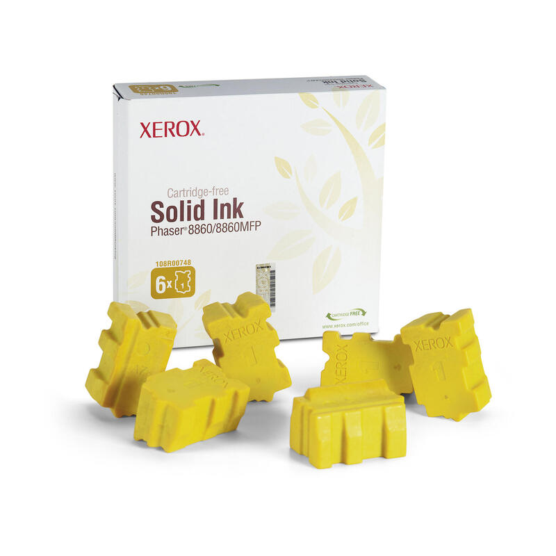 Cartucho Original Xerox 108r00748 8860 Amarillo - 108r00748 [Pag-14000]