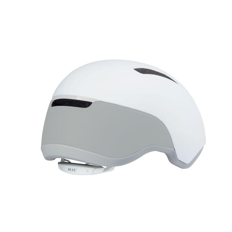 Casco De Ciclismo Hjc Calido Blanco, Plata Mt White Silver, Talla M