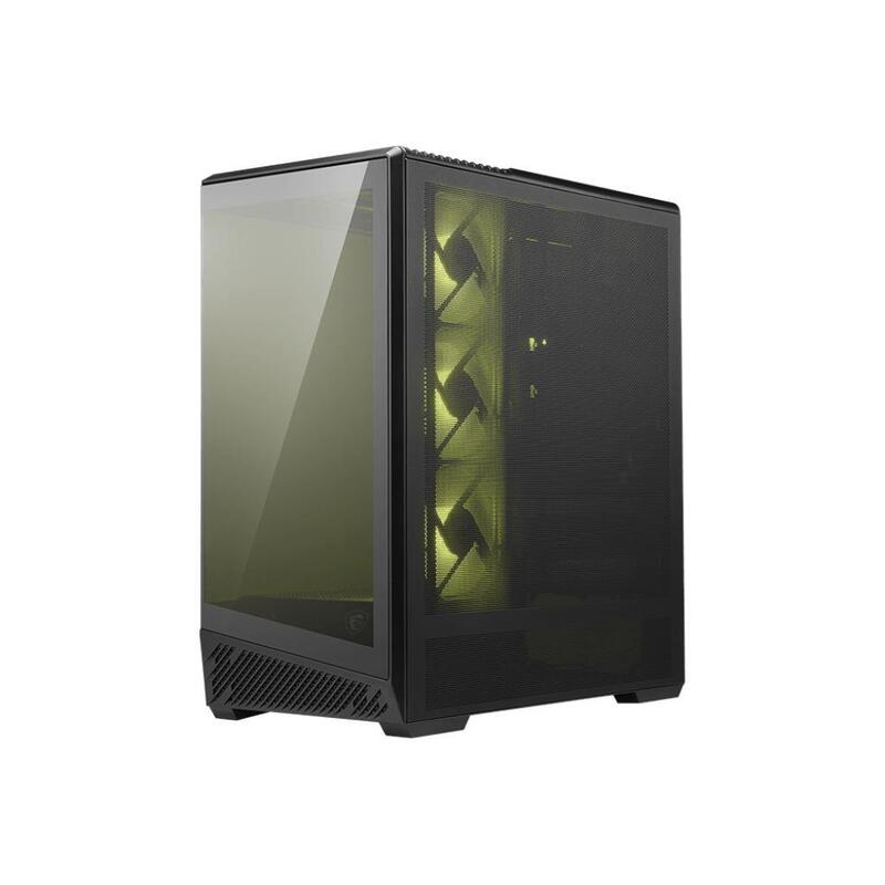 Case Msi Atx/Micro Atx/Mini-Itx Black/Transparent Midi Tower Mag Pano 130r Pz Magpano130rpz