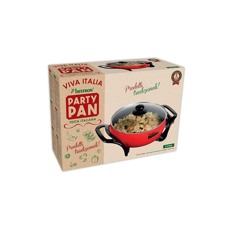 Cazuela Eléctrica App800 Roja Bestron