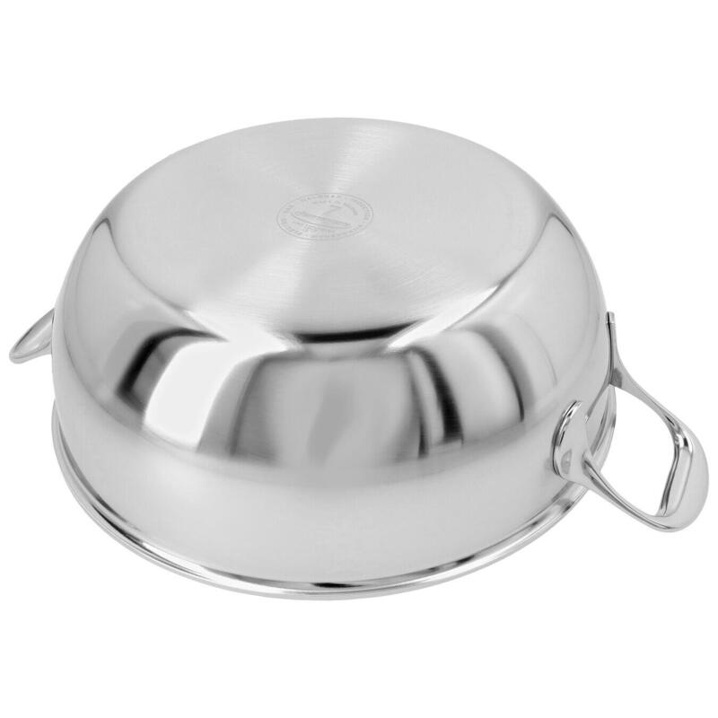 Cazuela Honda Con 2 Asas Demeyere Atlantis 7 40 850-935-0 - 28 Cm