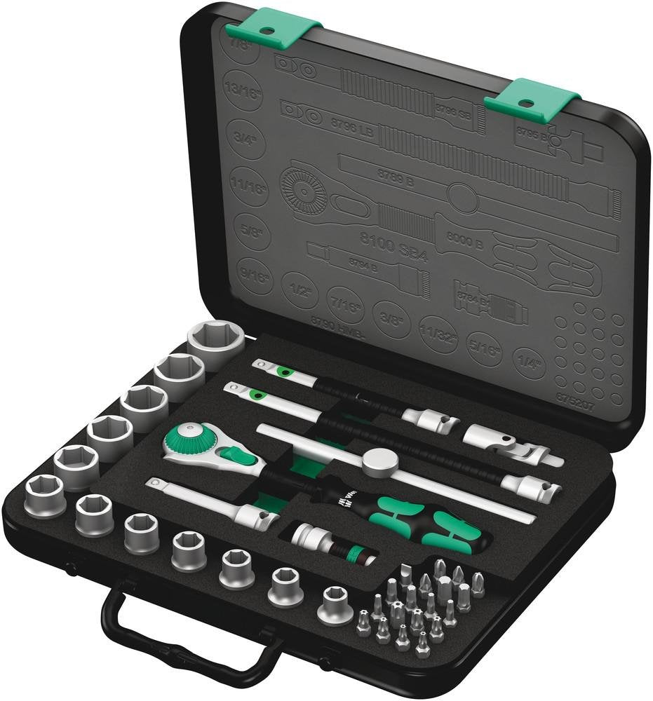 EAN 4013288121165 - Wera 05003596001 set de conectores y conector Juego de enchufes imagen 1