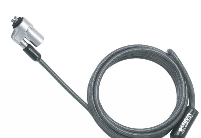 Urban Factory Crs95uf Cable Antirrobo Negro 2 M