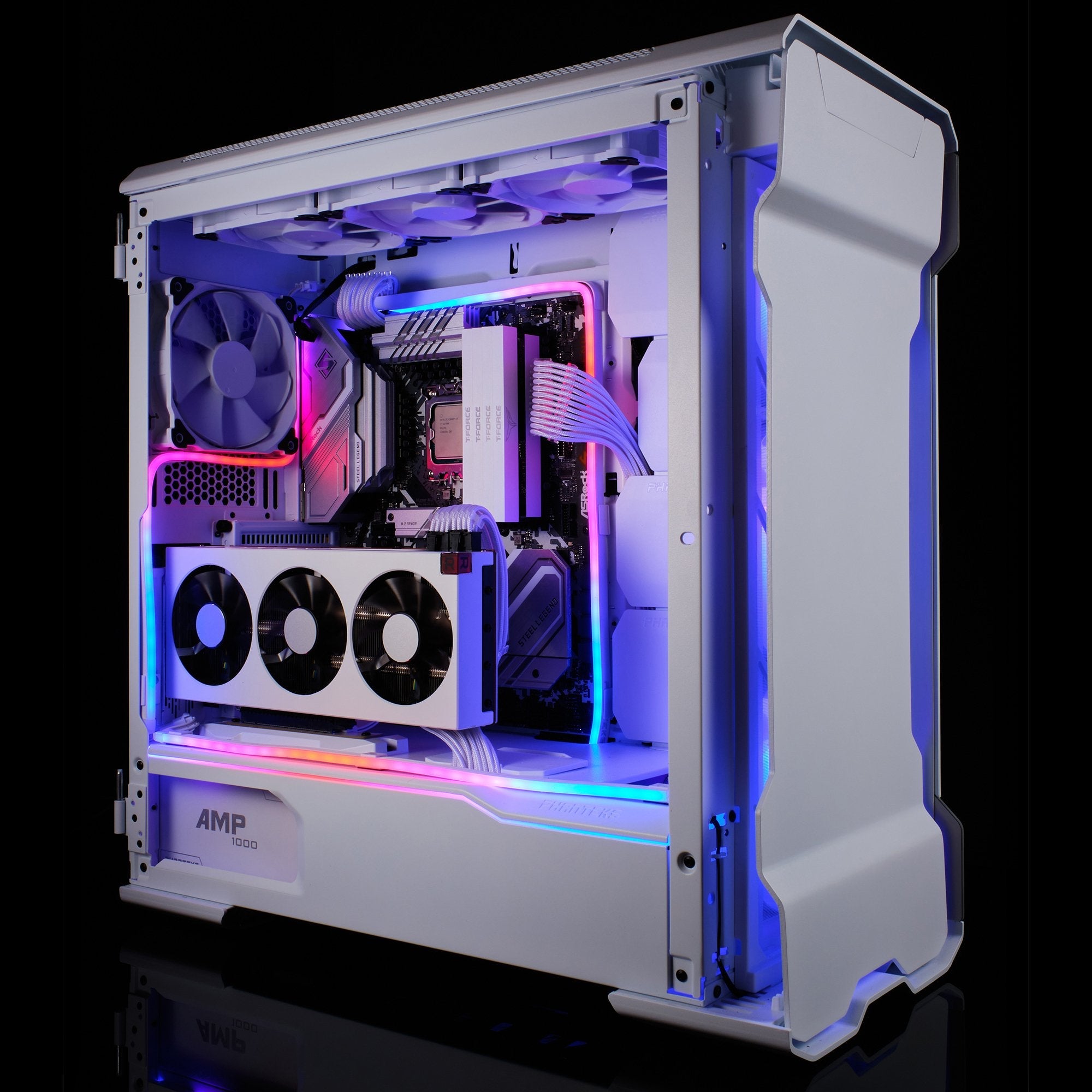 Phanteks Neon Digital Rgb Led Strip Combo Set [ 400m X 2 Pcs ] White