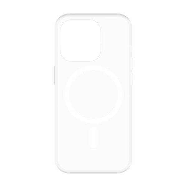 Funda Iphone 15 Pro Magsafe Transparente Just In Case Compatible Con Iphone 15 Pro - Accesorios Qi2/ Anillo Magnetico/  Transparente