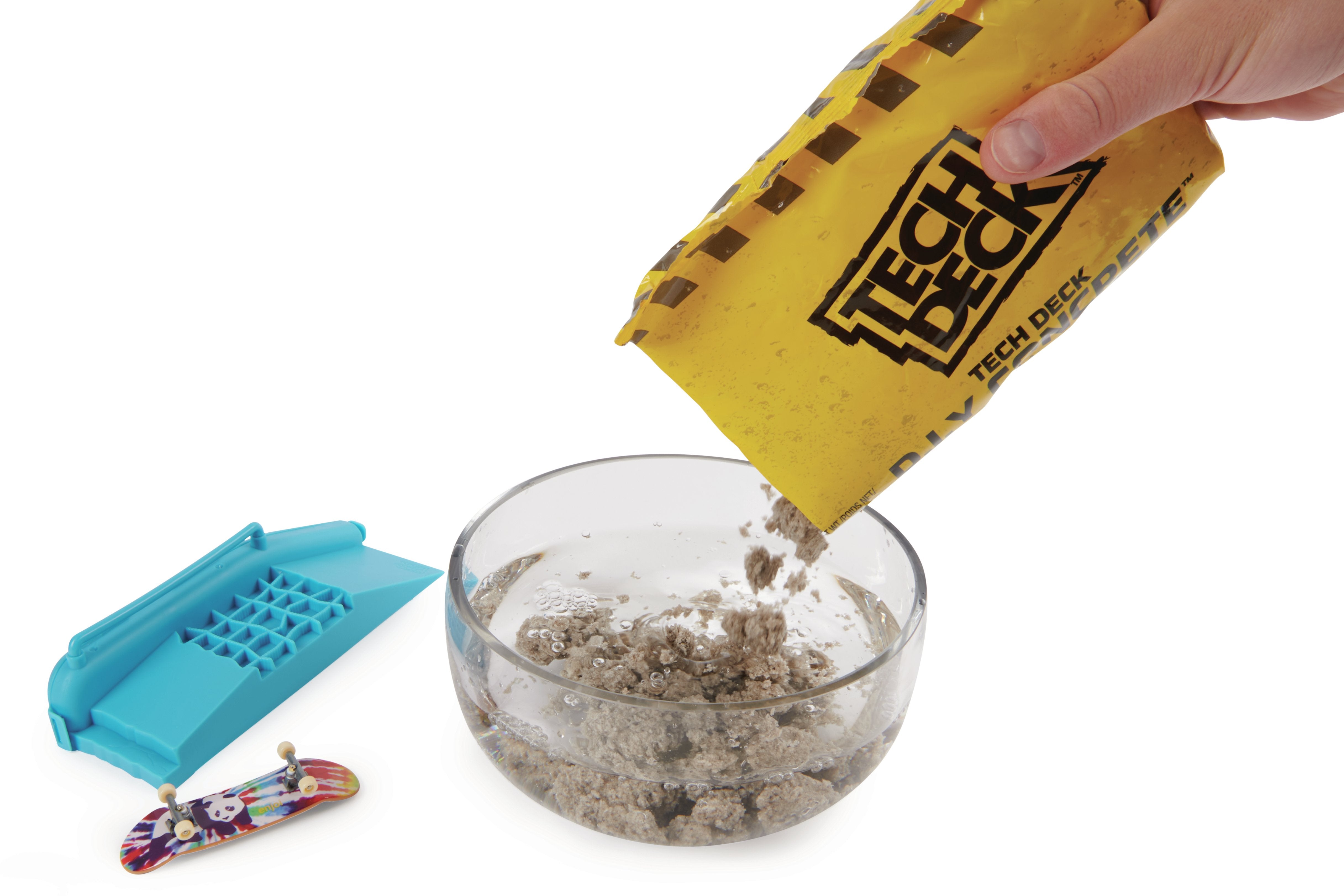 Spin Master Tech Deck - Concrete Fingerboard-Rampe Zum Selberbauen, Spielfahrzeug 6063132