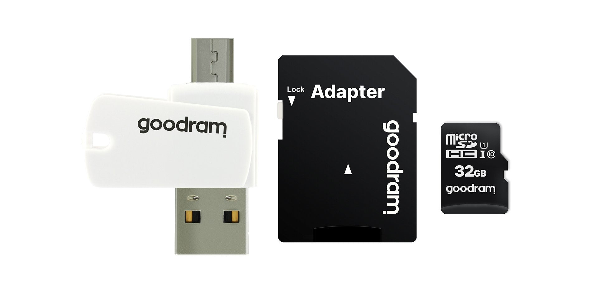 EAN 5908267930274 - Goodram M1A4 All in One 32 GB MicroSDHC UHS-I Clase 10 imagen 1