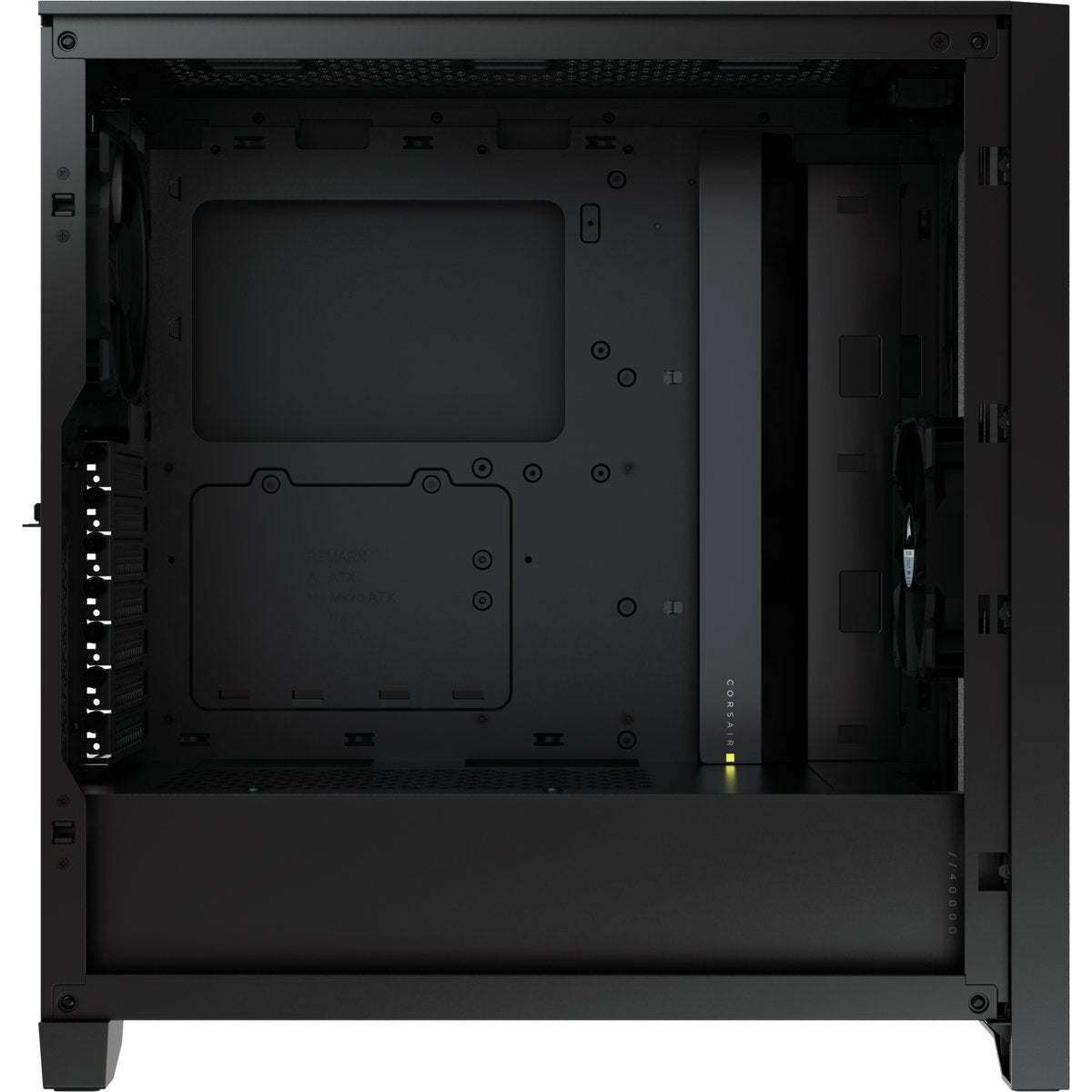 Caja Pc Atx Semitorre Corsair Icue 4000d Rgb Airflow Cristal Templado Negra
