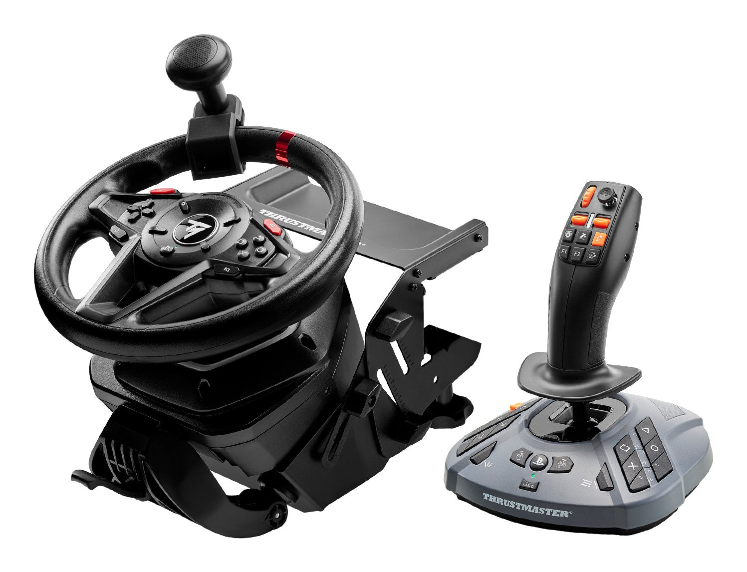 EAN 3362934113360 - Thrustmaster T128 SimTask Farming Pack Negro USB Volante + pedales + palanca de cambios Analógico/Digital imagen 4