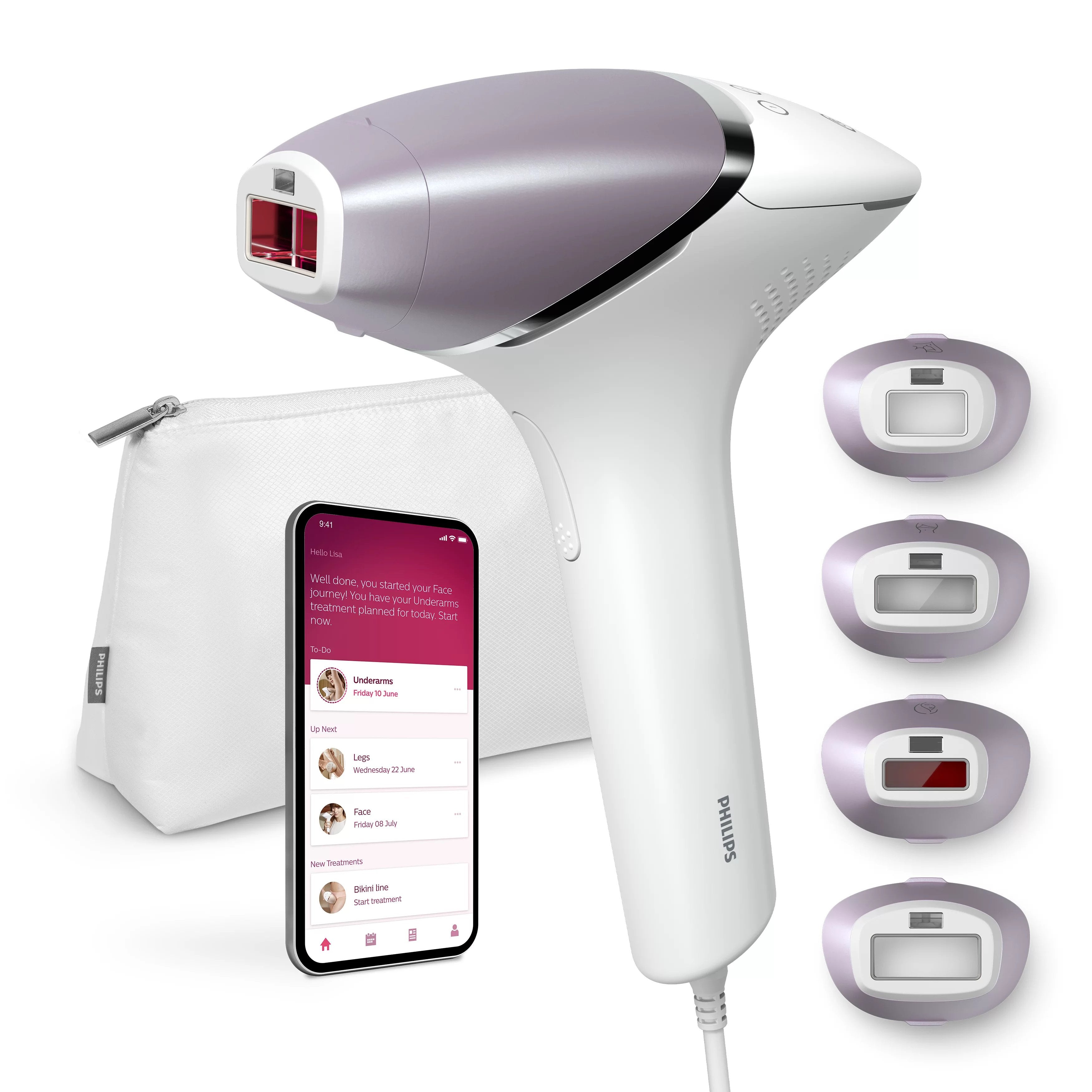 EAN 8720689016438 - Philips Lumea Prestige BRI947/00 depiladora de luz pulsada Luz pulsada intensa (IPL) Oro, Blanco imagen 2