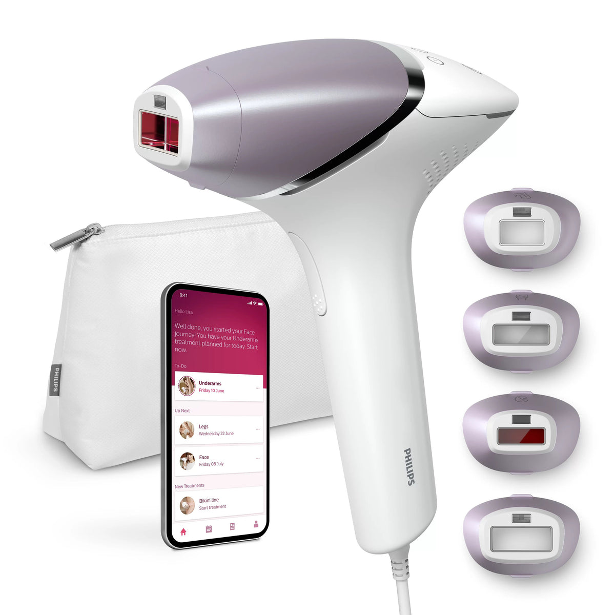 EAN 8720689016438 - Philips Lumea Prestige BRI947/00 depiladora de luz pulsada Luz pulsada intensa (IPL) Oro, Blanco imagen 3