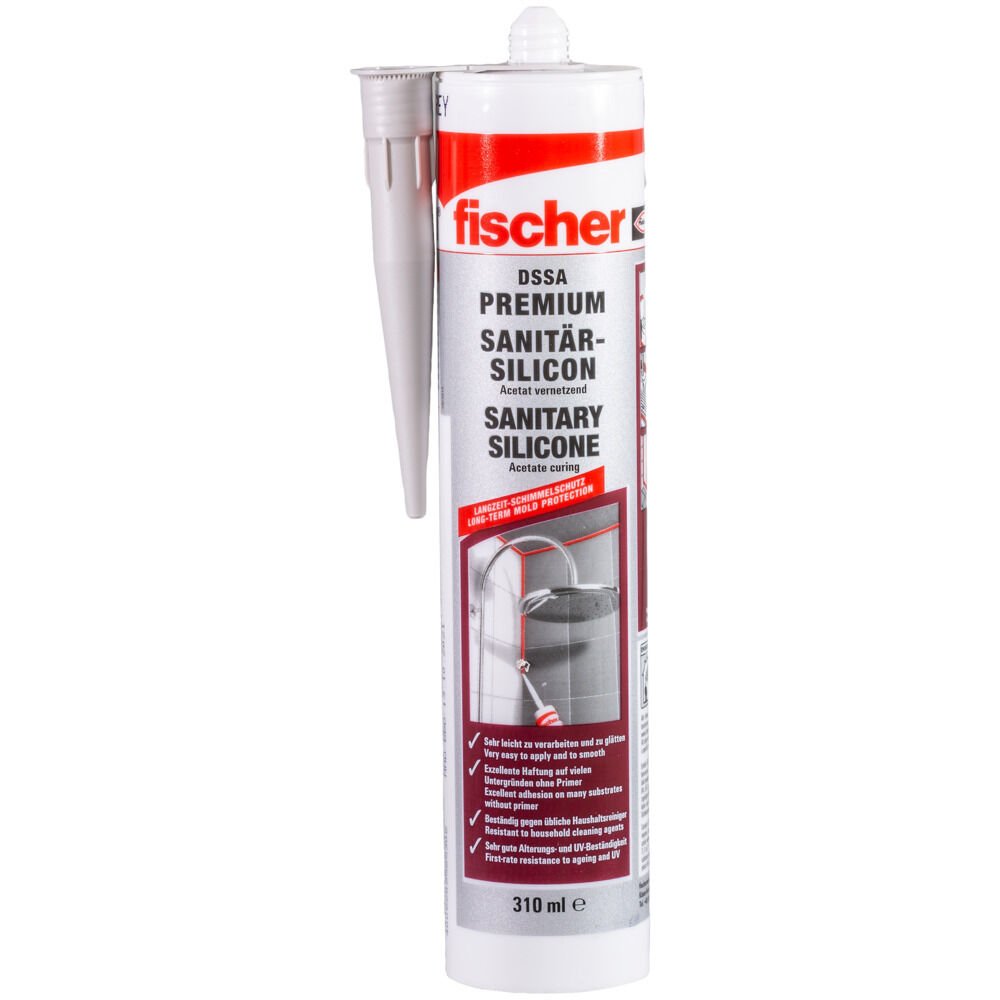 EAN 4006209531006 - Fischer 53100 calafate y sellador 310 ml Transparente imagen 1