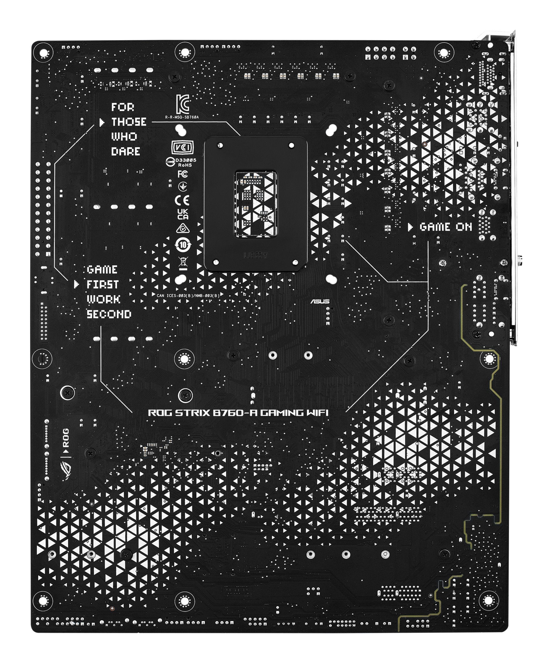 Placa Asus Rog Strix B760-A Gaming Wifi,Intel,1700,B760,4ddr5,128gb,Hdmi+Dp,4sata+3m.2,3usb 3.2+2usb-C,2.5gb+Wifi6e+Bt5.3,Atx
