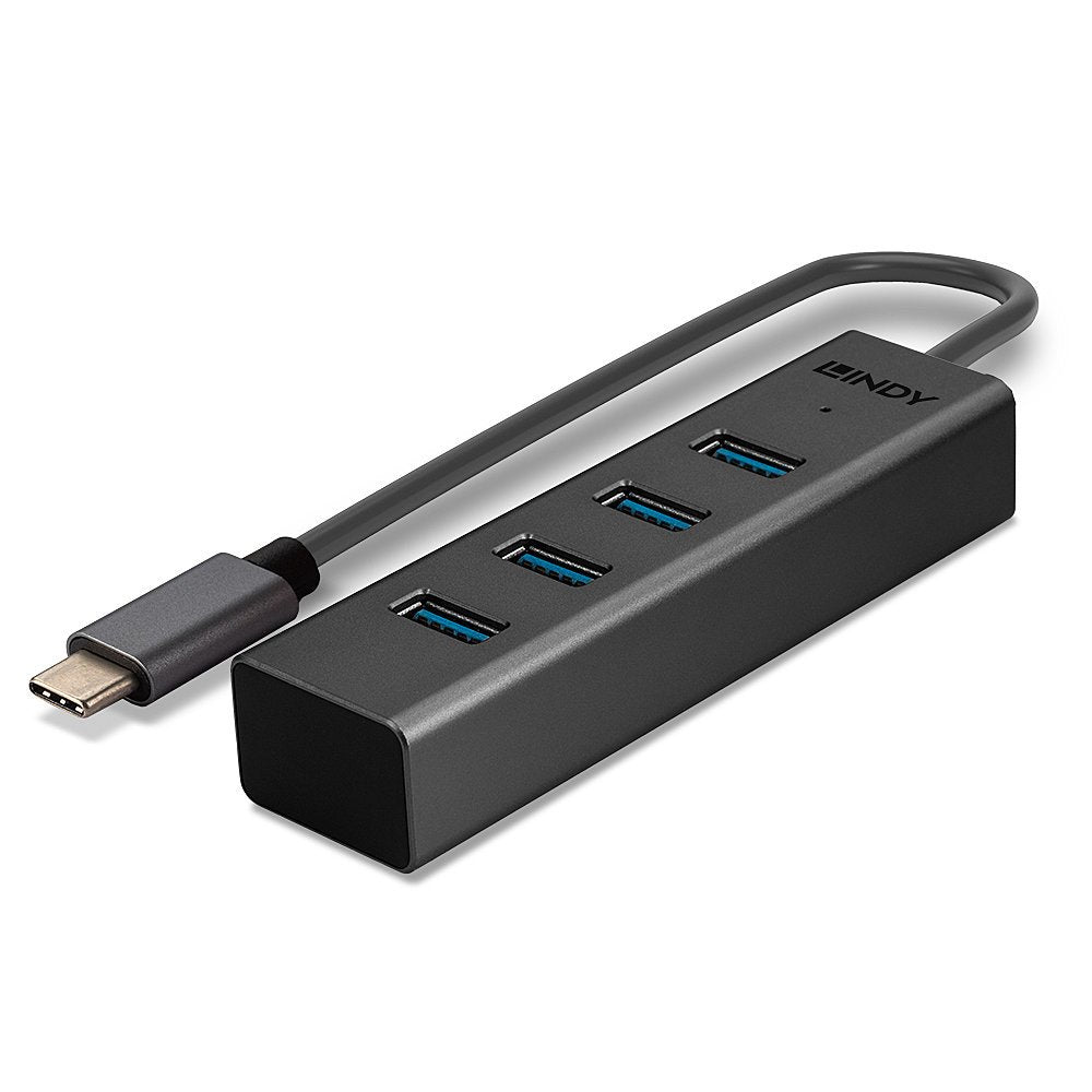 Lindy Usb 3.2 Typ C Hub 4 Port