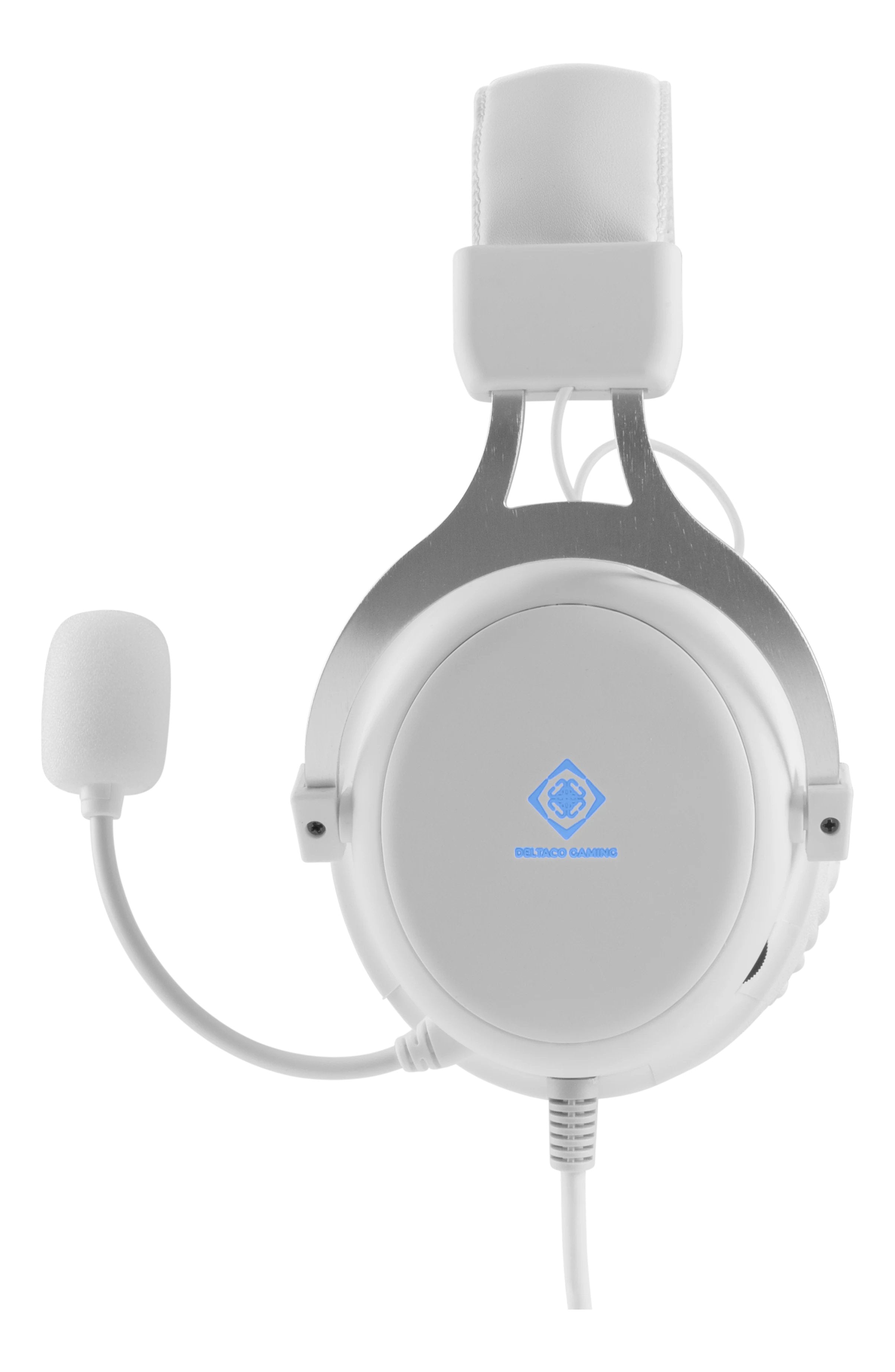 EAN 7333048047311 - Deltaco Gaming GAM-030-W auricular y casco Auriculares Alámbrico Diadema Juego USB tipo A Blanco imagen 6