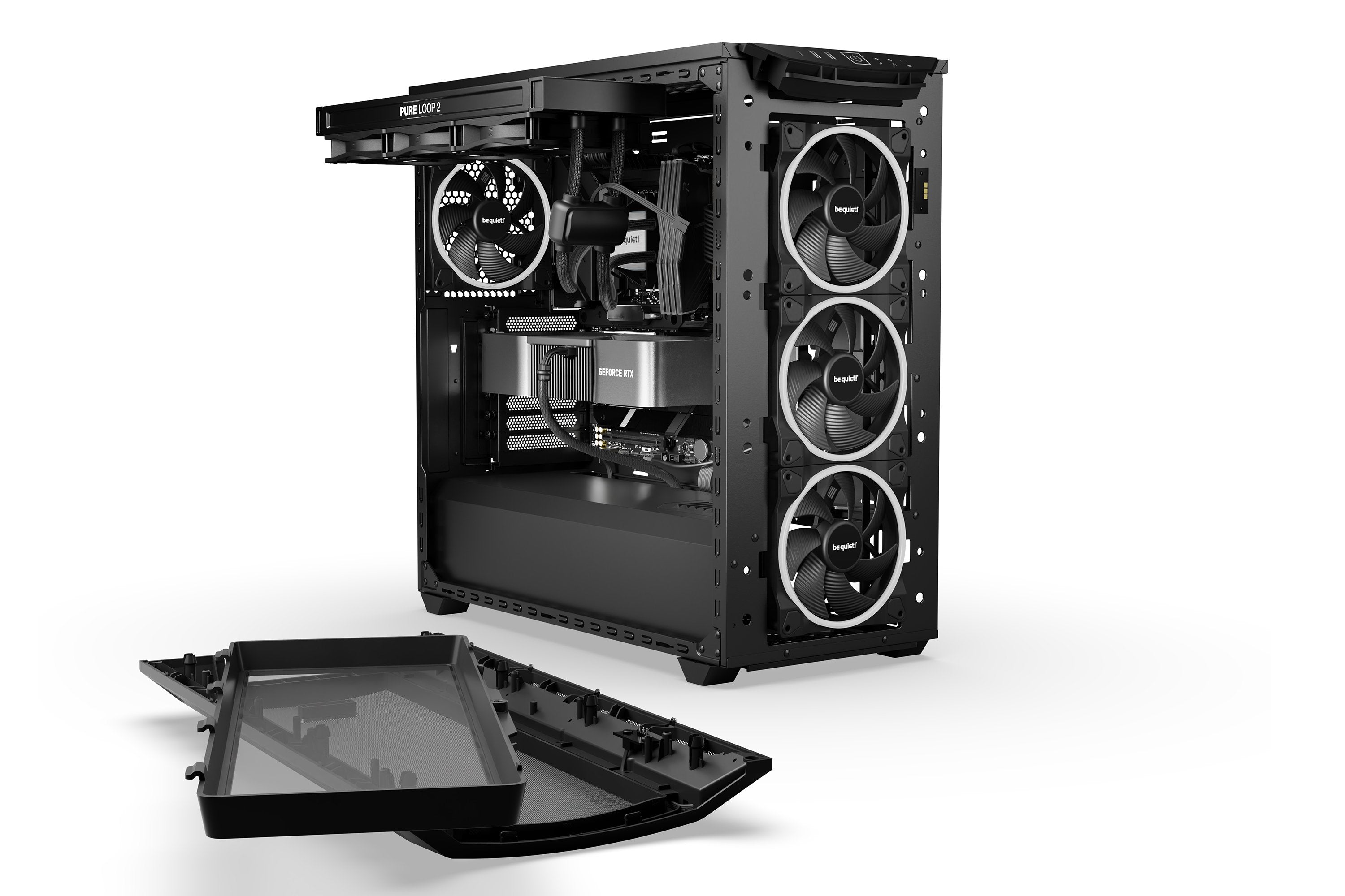 EAN 4260052190630 - be quiet! Shadow Base 800 FX Black Midi Tower Negro imagen 8