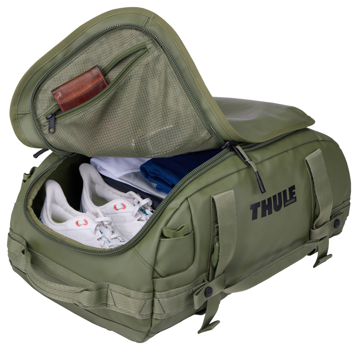 EAN 0085854257497 - Thule Chasm TDSD301 Olivine bolso de lona 30 L Poliéster Oliva imagen 9