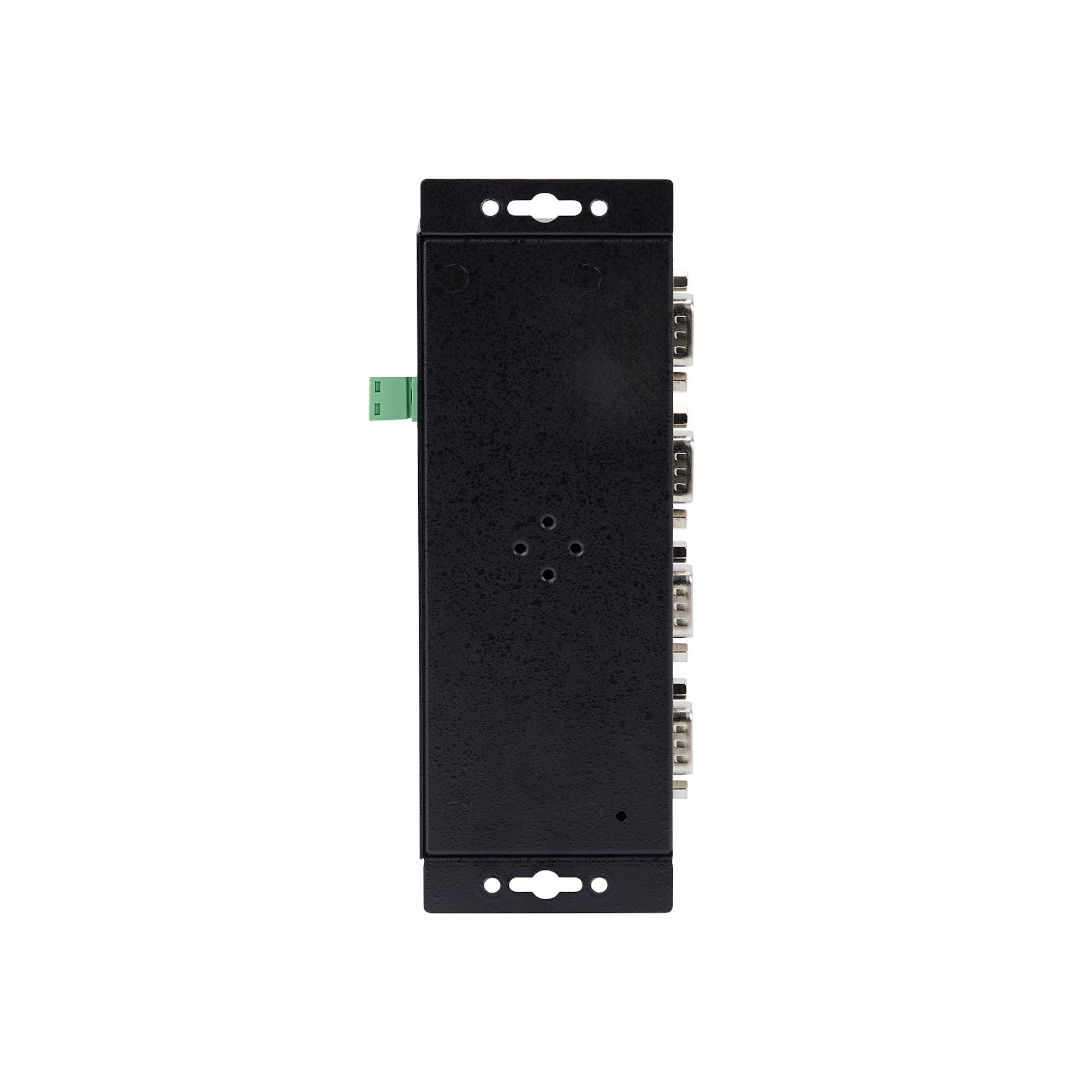 EAN 65030906012 - StarTech.com I43-SERIAL-ETHERNET convertidor, repetidor y aislador en serie RS-232 RJ-45 Negro imagen 5