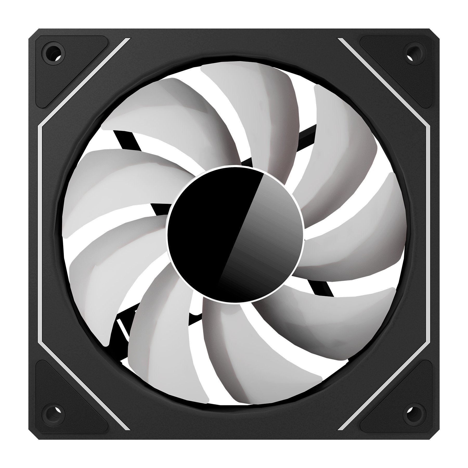 Ventilador Interno Abysm Arclight 3.0 Argb Black Pwm