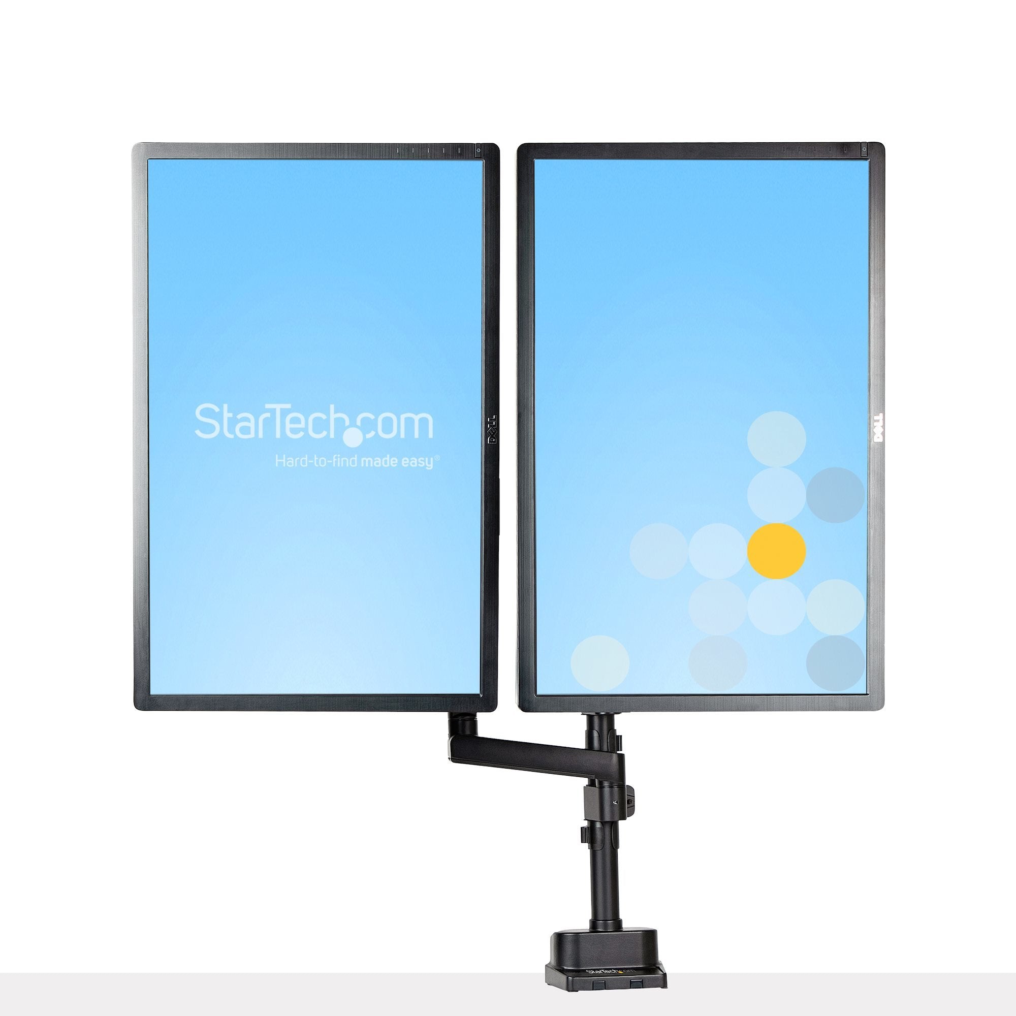 Startech Soporte Vesa Ajustable Para 2 Monitores 32"