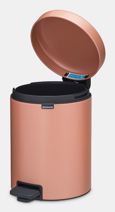Brabantia Treteimer Newicon 5 L Warm Copper