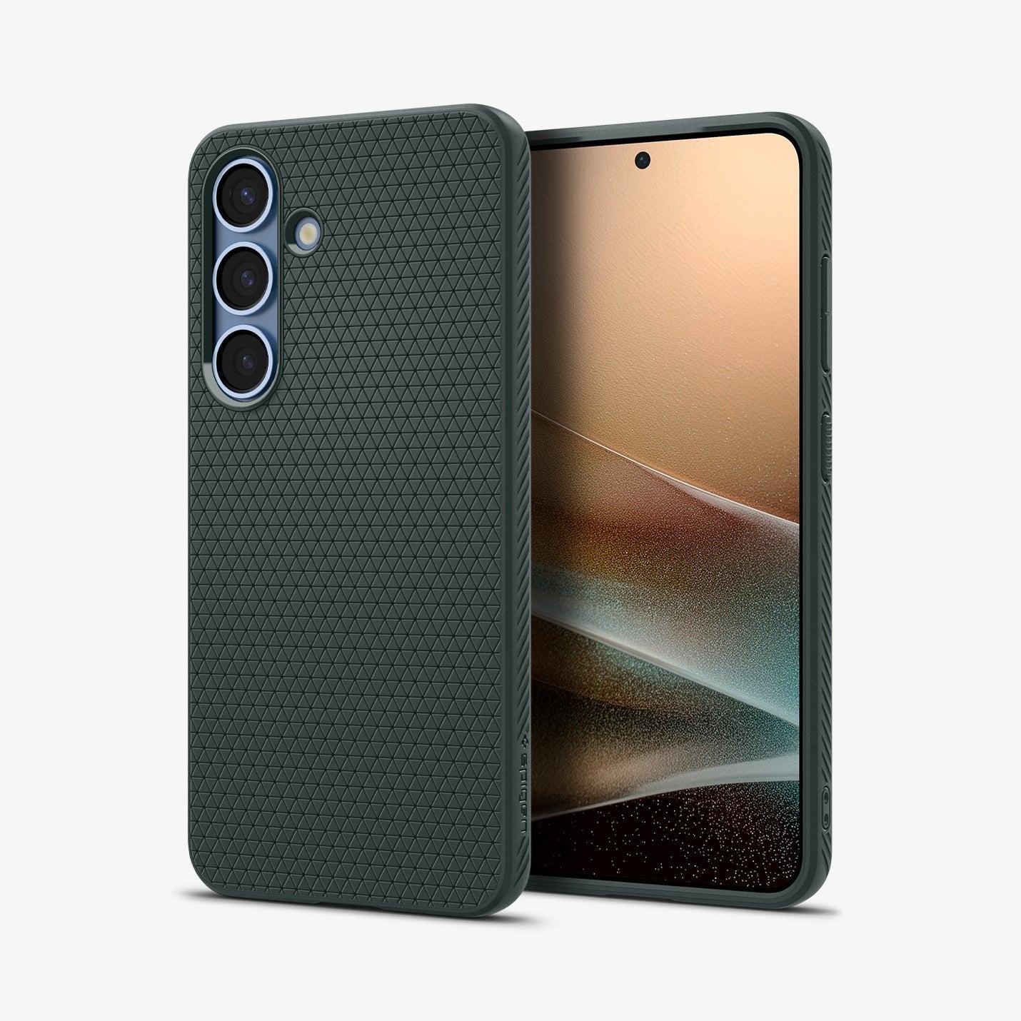 EAN 8809971238328 - Spigen Liquid Air funda para teléfono móvil 15,8 cm (6.2") Verde oscuro imagen 2
