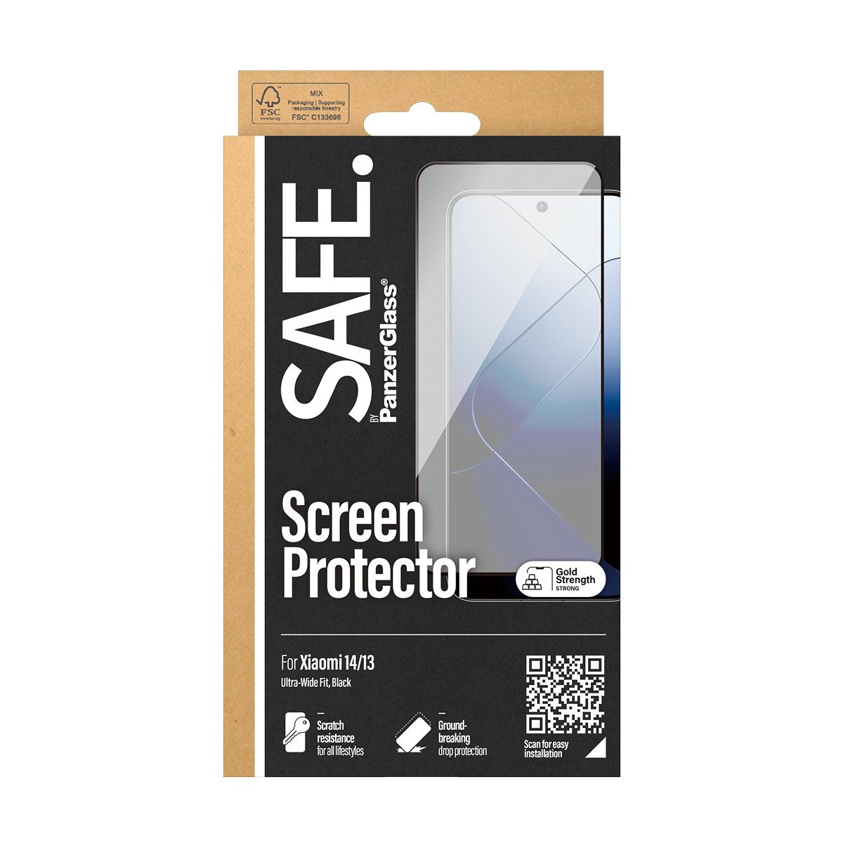 EAN 5711724953477 - PanzerGlass SAFE. by ® Screen Protector Xiaomi 14 | 13 | Ultra-Wide Fit Protector de pantalla 1 pieza(s) imagen 3