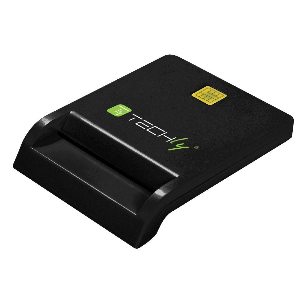 EAN 8051128108521 - Techly I-CARD CAM-USB2TYC lector de tarjeta inteligente Interior USB USB 2.0 Negro imagen 2