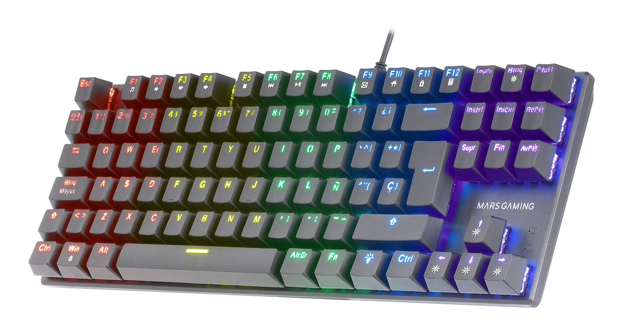 EAN 8435693101093 - Mars Gaming MK80 teclado Juego USB QWERTY imagen 2