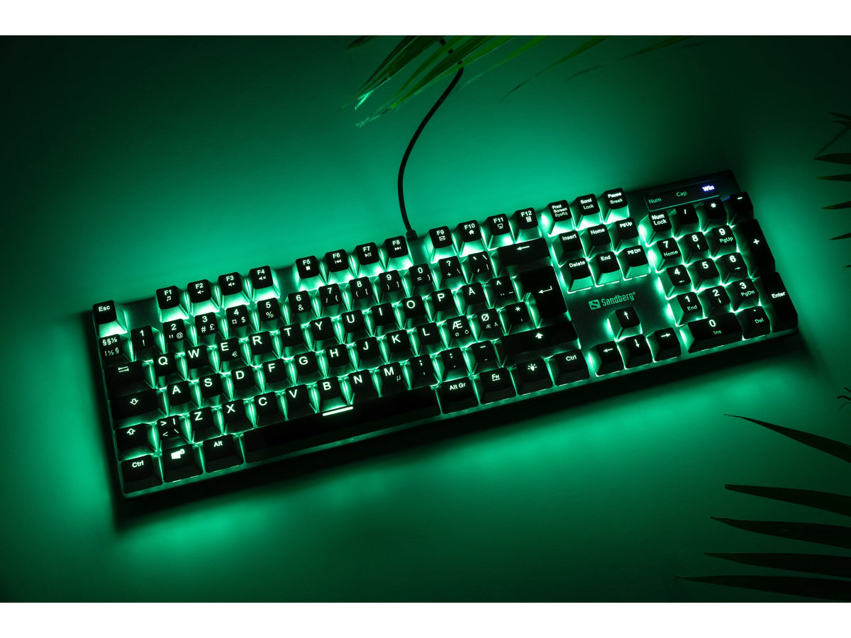 EAN 5705730640292 - Sandberg 640-29 teclado Juego USB QWERTY Nórdico Negro imagen 6