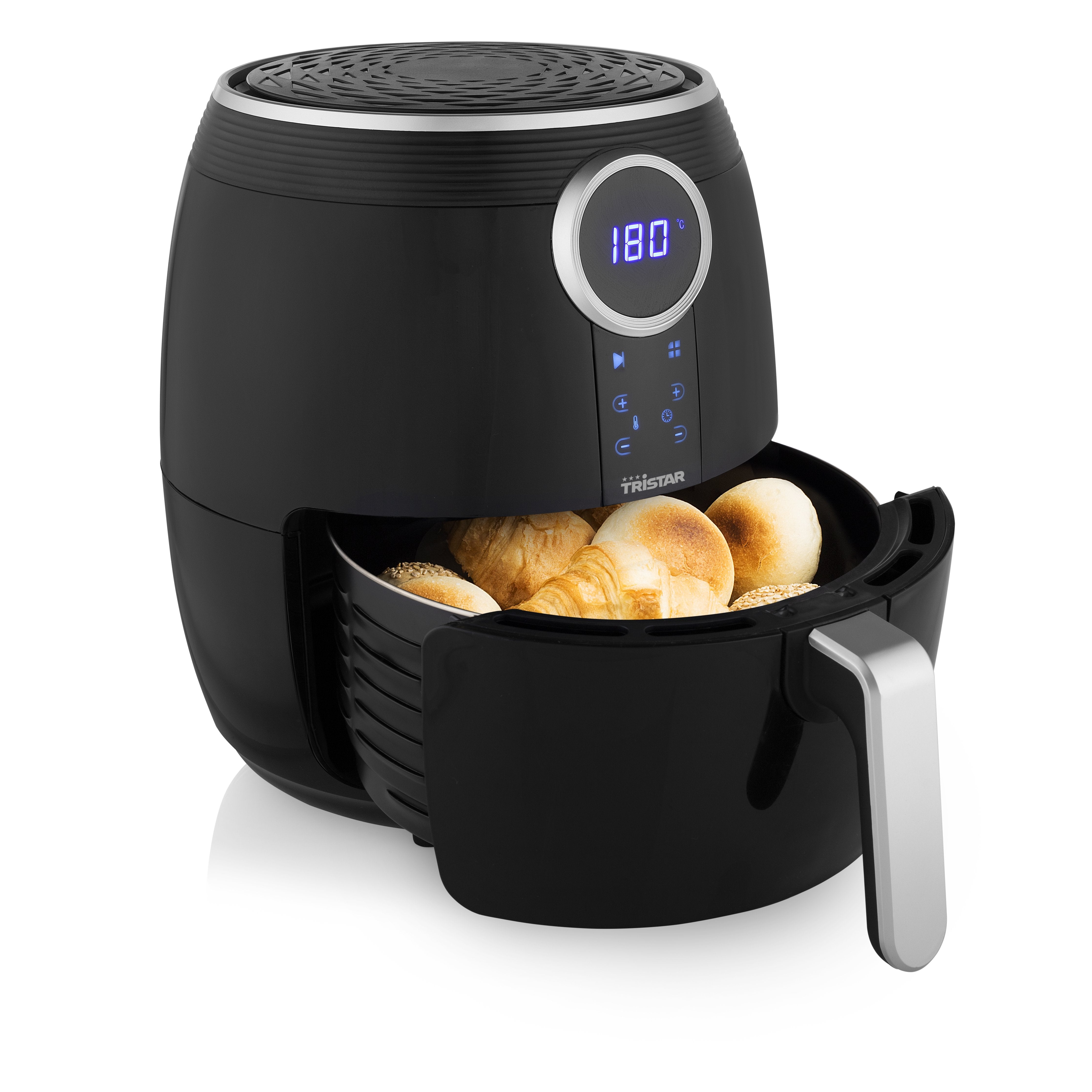 Freidora Por Aire Sin Aceite Tristar Crispy Fryer Fr-6956 1500w Capacidad 4.5l