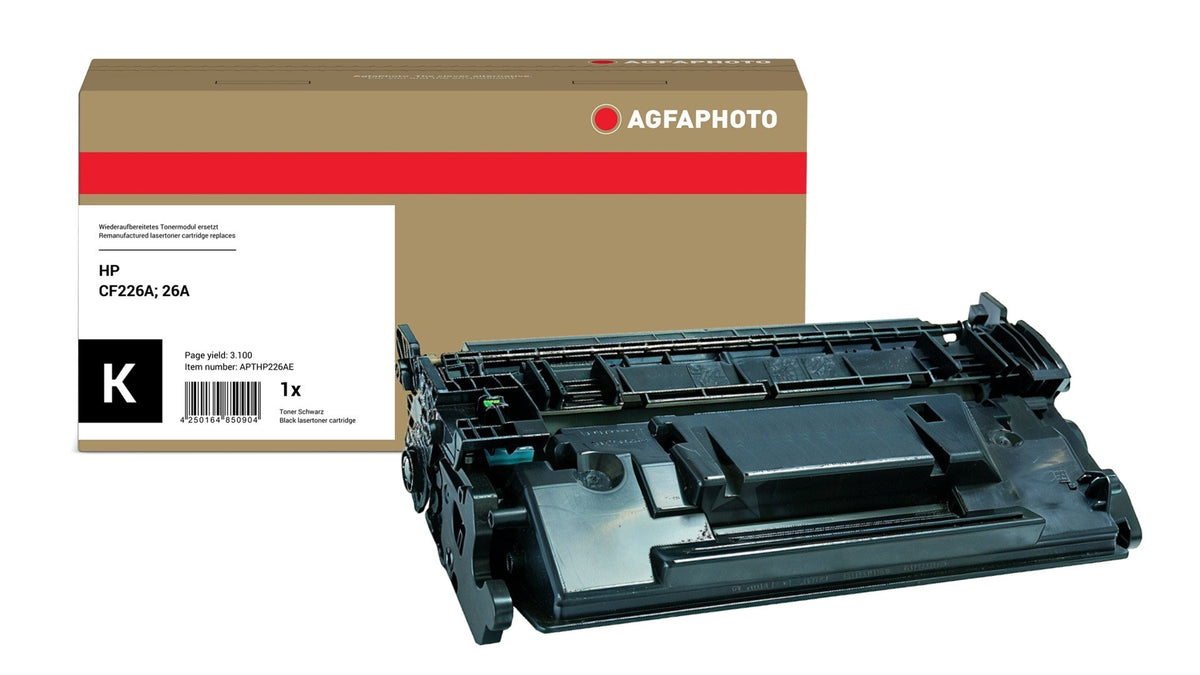 EAN 4250164850904 - AgfaPhoto APTHP226AE cartucho de tóner 1 pieza(s) Compatible Negro imagen 1