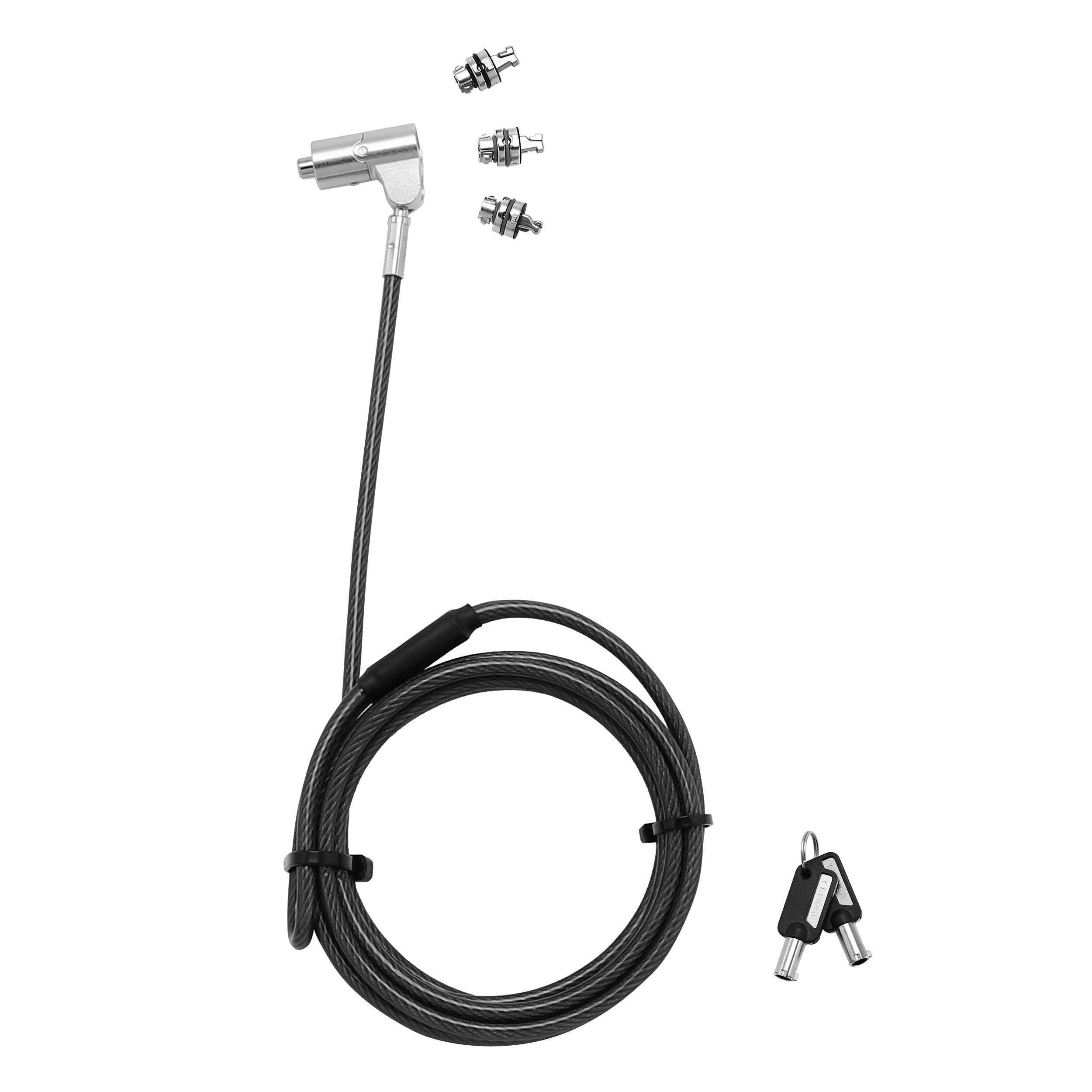 EAN 7640158668788 - DICOTA D31700 cable antirrobo Negro, Plata 2 m imagen 1