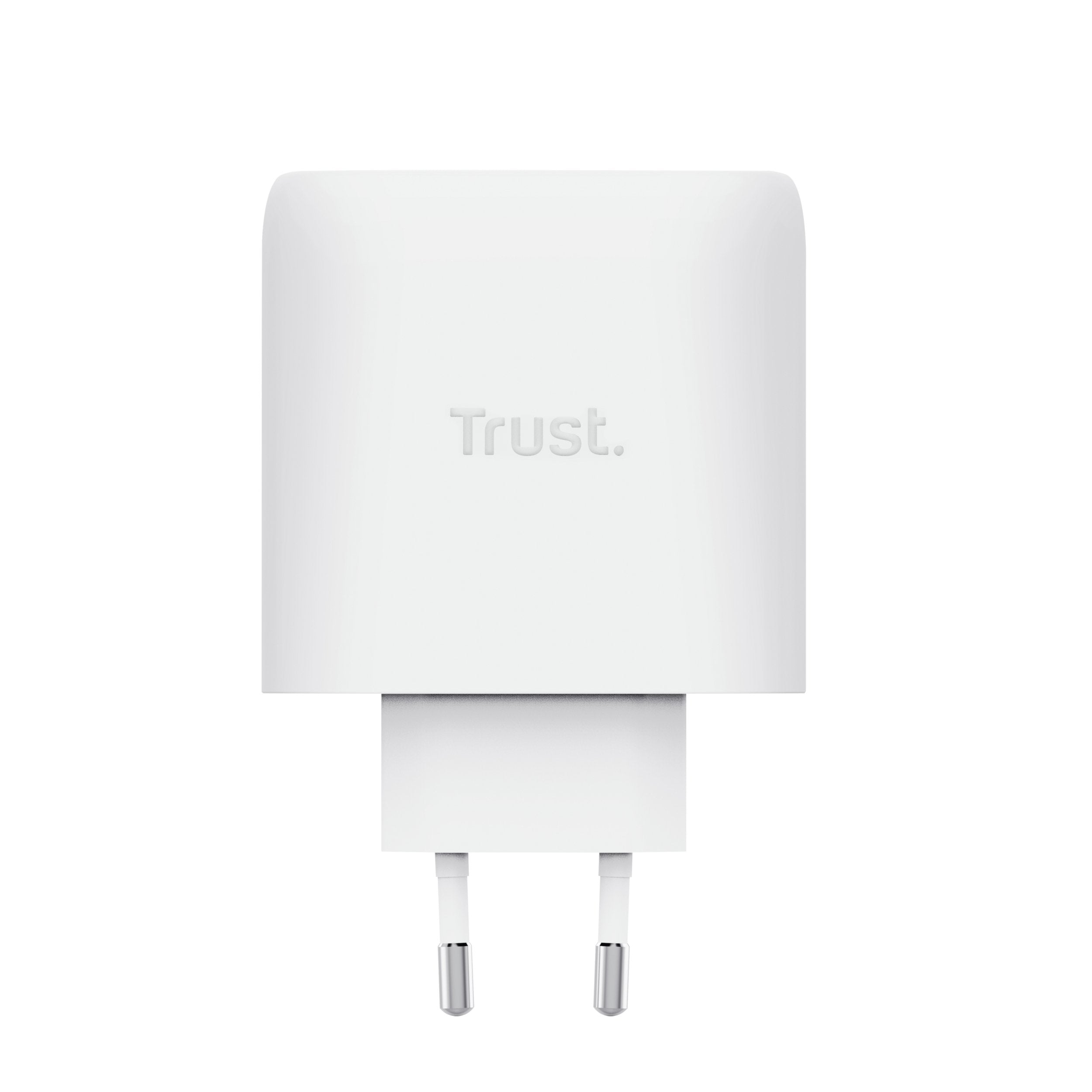 Cargador Usb Gan Trust Maxo 65w 2xusb-C Incluye Cable Usb-C 2m Color Blanco