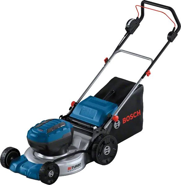 Cortacésped A Batería Bosch Professional Biturbo Gra 18v2-46 Professional, 36 Voltios 2x18 V, Color Azul, Sin Batería Ni Cargador 06008c8000