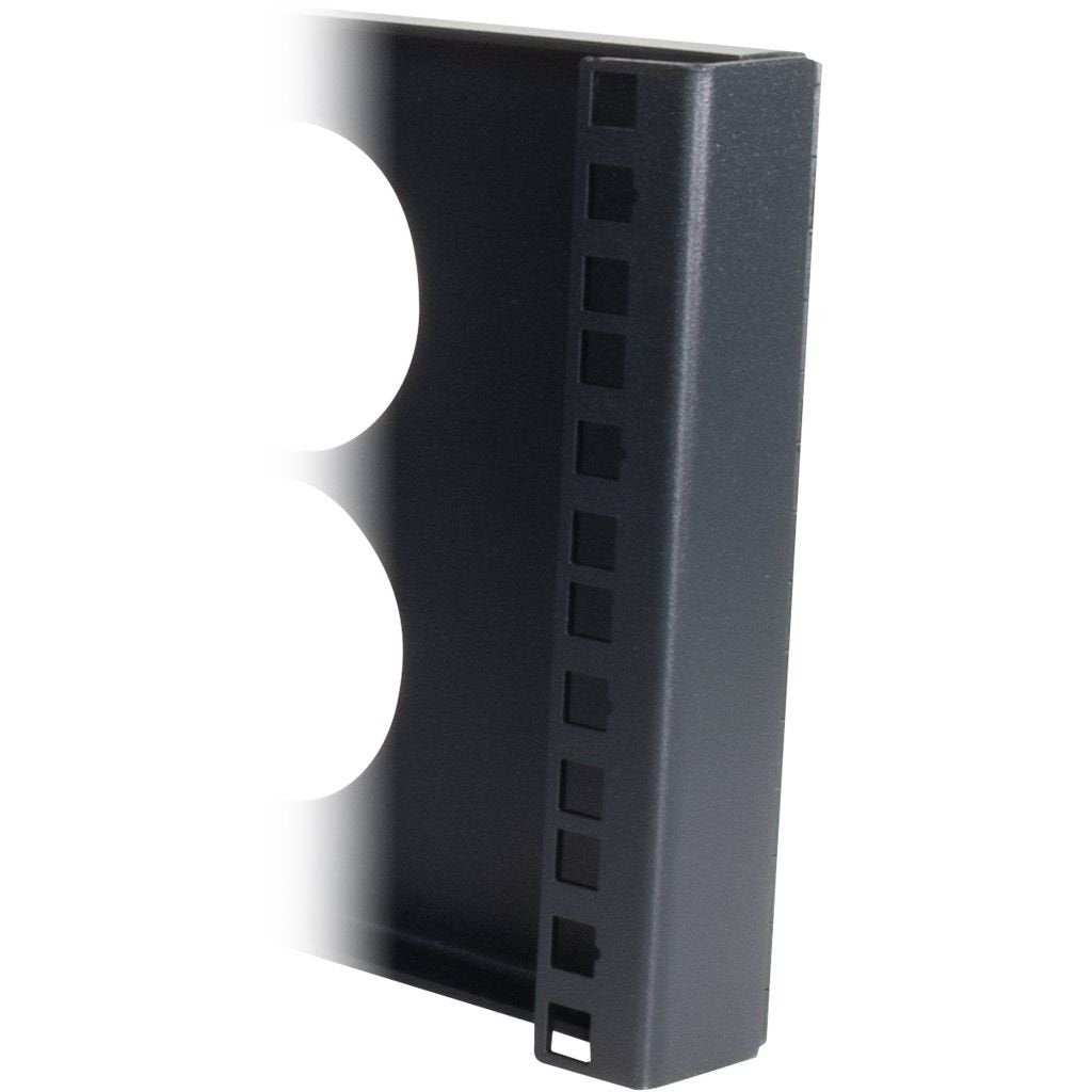Inter-Tech 88887329 Accesorio De Bastidor Soporte De Montaje, Soporte De Pared Negro, Soporte De Montaje, Negro, 15 Kg, 4u, 48,3 Cm (19"), 500 Mm