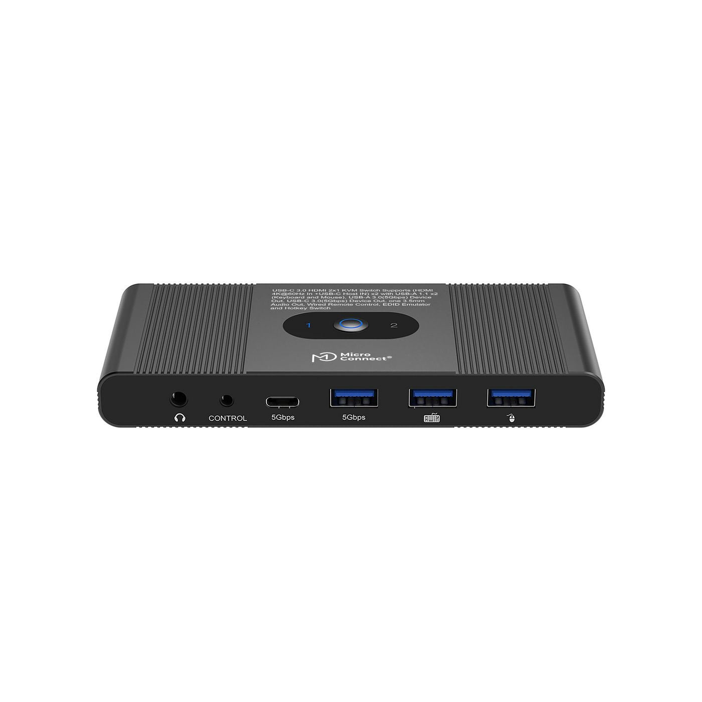 Hdmi & Usb-C Kvm Switch 2-Port