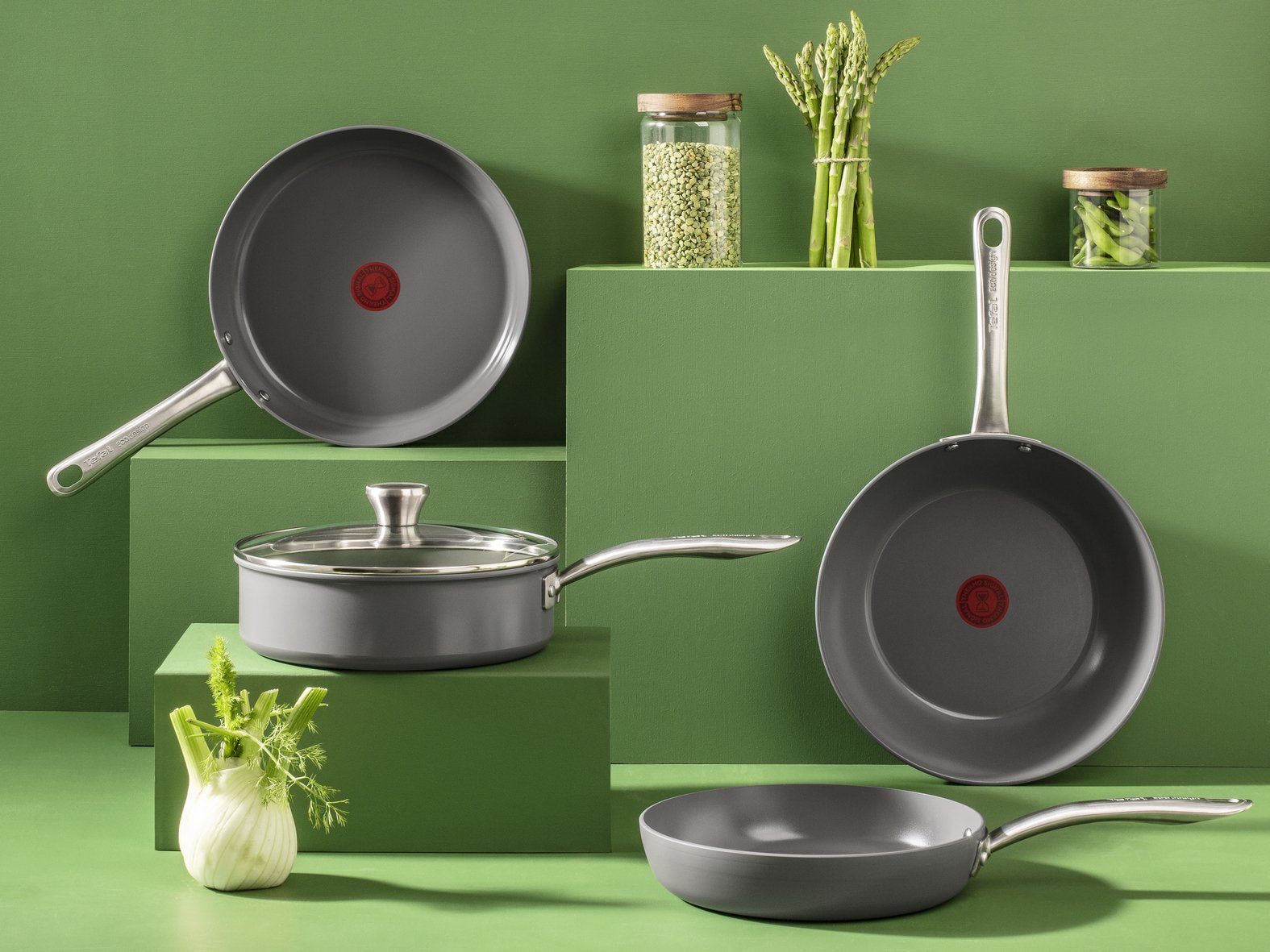 Sartén Tefal C4240653 Renew+ 28cm Cerámica