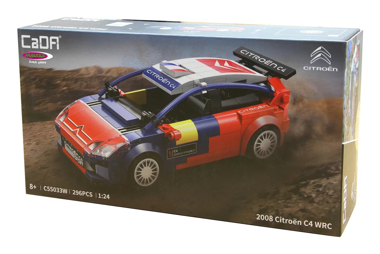 Jamara Cada Citroen C4 Wrc 1:24 Bricks 8+